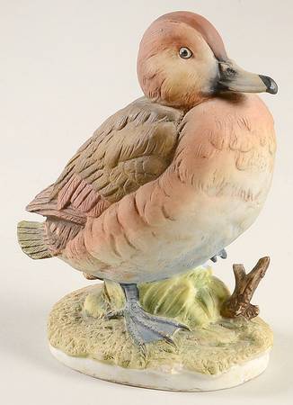 Lefton Figurines Canvas Back Duck - No Box