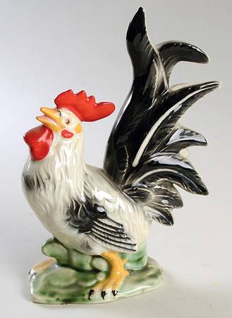 Lefton Figurines Roaster-Head Up - No Box
