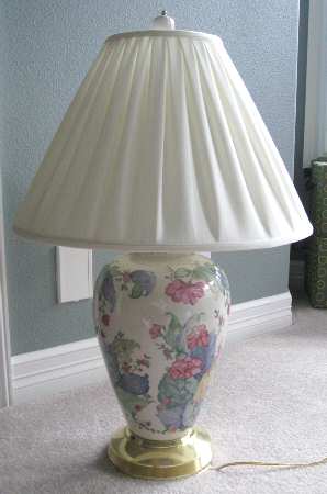 Giftware 29" Electric Lamp & Shade
