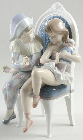 Commedia Dell'Arte Flirtatious Jester - Boxed