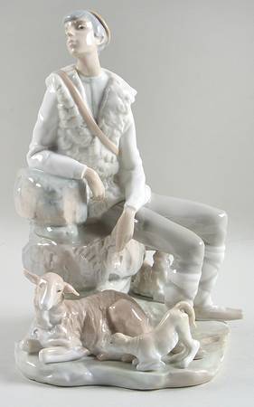Shepherd and Shepherdess Shepherd Resting - Boxed