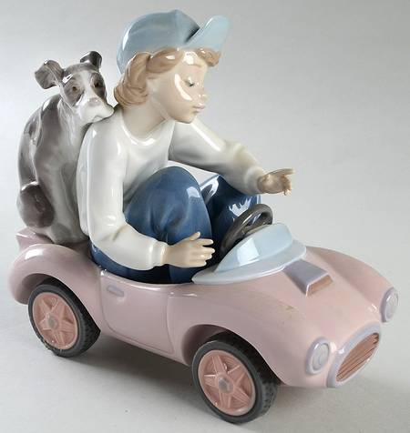 Children with Animals Out For A Spin - Boxed
