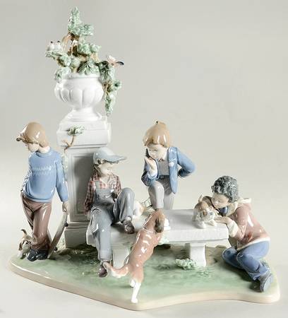 Children with Animals Puppy Dog Tails - Boxed