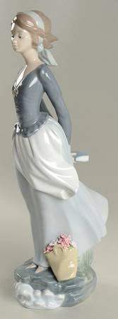 Young Women Wind Blown Girl - Boxed