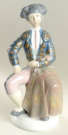 Sports Seated Torero-Bullfighter - Boxed