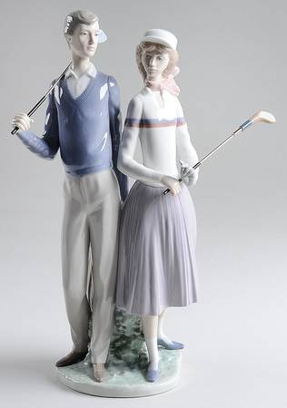 Sports Golfing Couple - Boxed