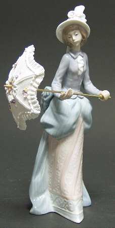 Ladies with Parasols On The Avenue - Boxed