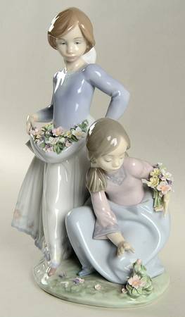 Children with Flowers Friendship In Bloom - Boxed