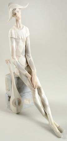 Commedia Dell'Arte Sad Harlequin - Boxed