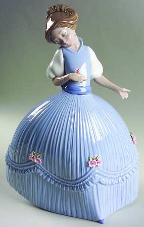 Girls in Colored Dresses Girl In Bluish Dress - Boxed
