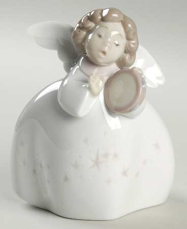 Angels and Cherubs Little Angel With Tambourine - Boxed