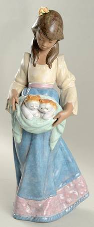 Children with Animals Cozy Kitties - Boxed
