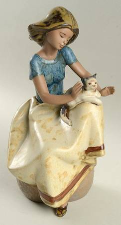 Children with Animals Repose - With Box