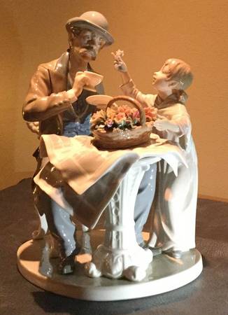 Men and Children Little Flower Seller - Boxed