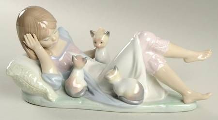 Children with Animals Interrupted Nap - Boxed