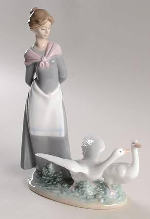 Women Working Barnyard Scene - No Box
