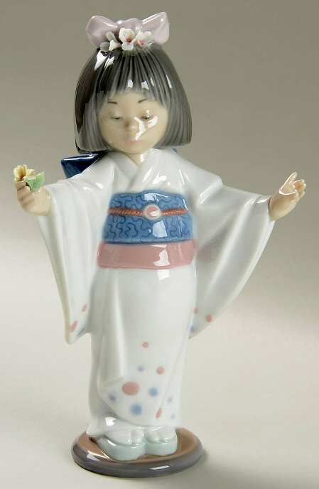 China Dolls Set Flower Gazer - Boxed