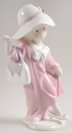 Golden Memories Pretty Like Mom-Girl In Pink Dress - With Box