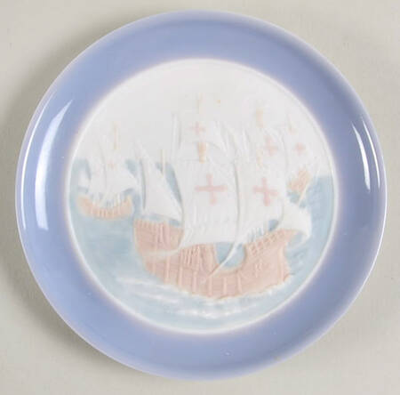 Lladro Plates The Great Voyage - Boxed