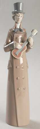 Musician Hat Trio Musician With Guitar - Boxed