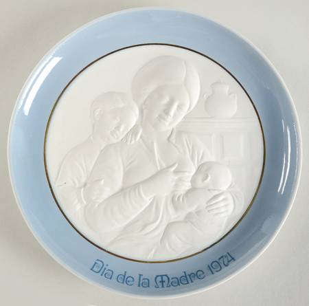 Mothers Day Plate-Annual Nursing Mother-L7011 - Boxed