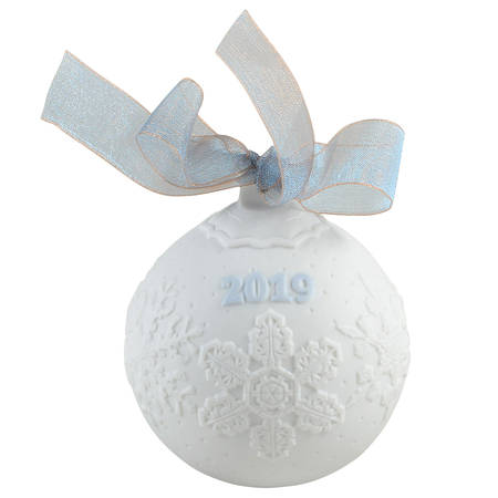 Annual Ball Ornament 2019 Christmas Ball - L8443 - Boxed