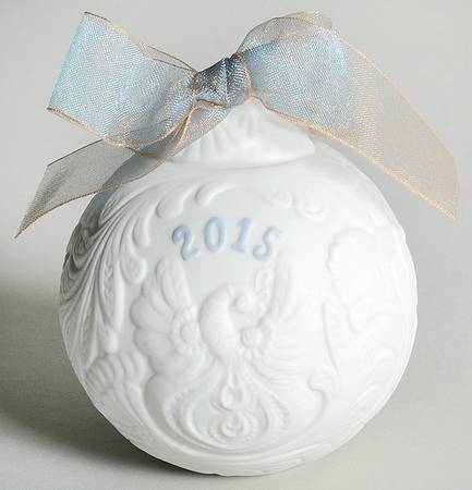 Annual Ball Ornament 2015 Christmas Ball - L8405 - Boxed