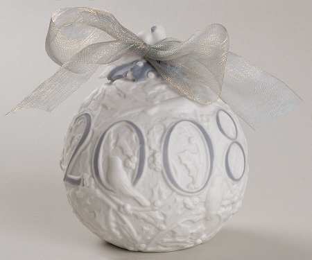 Annual Ball Ornament 2008-L7618m - Boxed