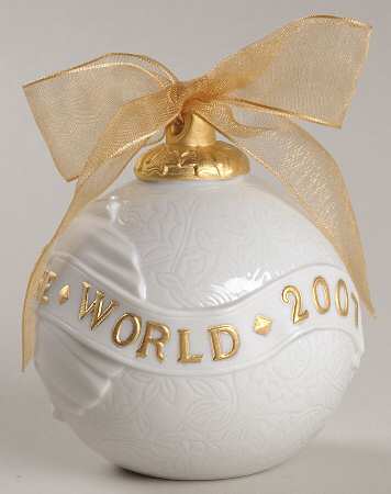 Annual Ball Ornament 2007-L7092g Re-Decorated - Boxed
