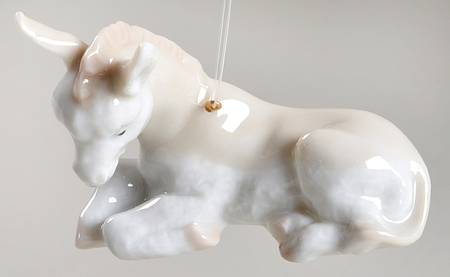 Miniature Ornaments-Lladro Donkey - No Box