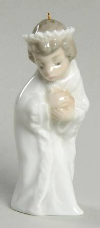 Miniature Ornaments-Lladro King Leaning - No Box