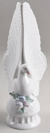 Tree Toppers Angels Message Of Love-Dove - Boxed
