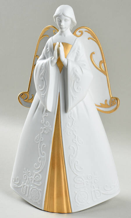 Tree Toppers Angels Praying - Cantata (Re-Deco) - Boxed