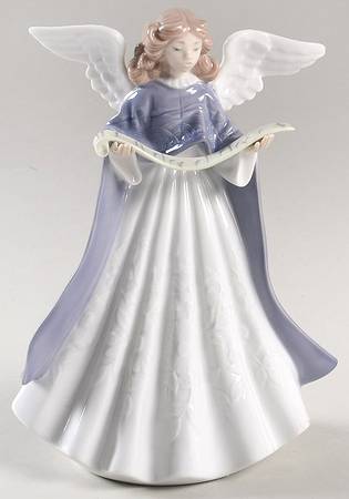 Tree Toppers Angels Angel Tree Topper-Dark Blue - Boxed