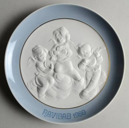 Annual Christmas Plate 1980-Christmas Plate - Boxed