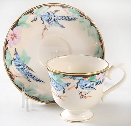 Birds of America Blue Jay Cup & Saucer - No Box