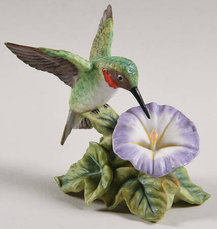 Lenox Figurines Hummingbird & Morning Glory-Miniature - Boxed