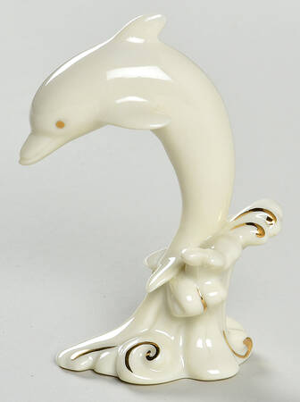 Classic Ivory Miniatures Dolphin - Jumping - Boxed