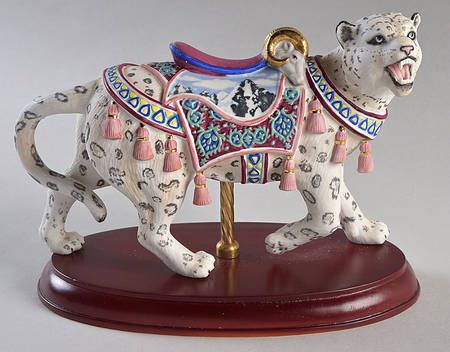 Carousel Animals Carousel Snow Leopard - Boxed