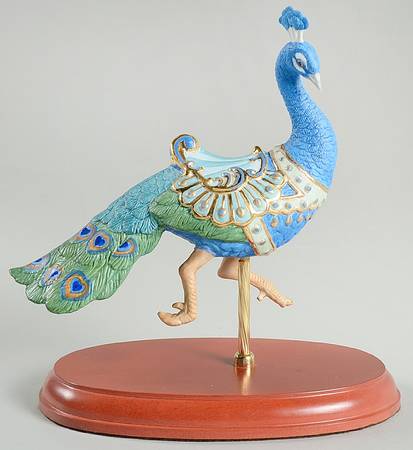 Carousel Animals Carousel Peacock - Boxed