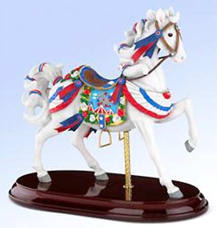 Carousel Animals County Fair Horse - Boxed