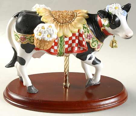 Carousel Animals Carousel Cow - Boxed