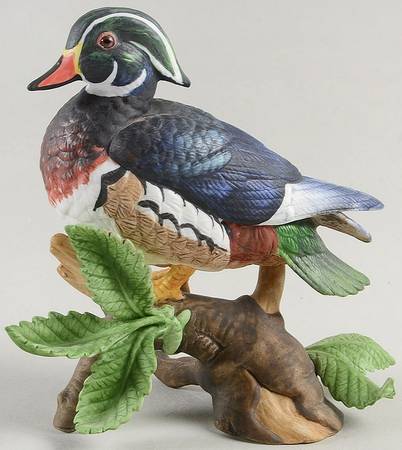 Ducks-Porcelain Wood Duck - No Box