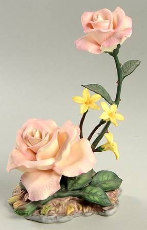 Flower Sculptures Peace Rose - No Box