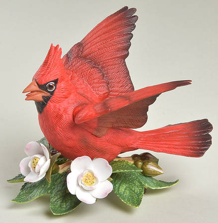 Garden Birds Cardinal-Male - Boxed