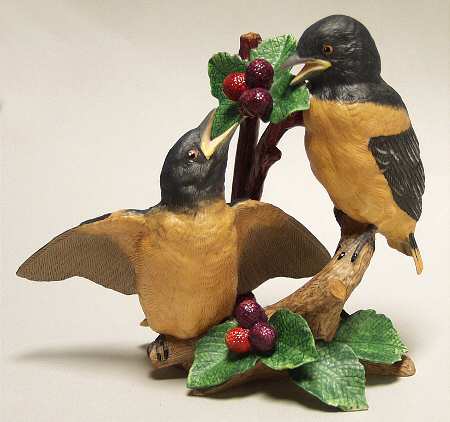 Baby Bird Pairs Baby Orioles - Boxed