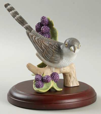 Garden Birds Yellow-Billed Cuckoo-W/ Base - Boxed