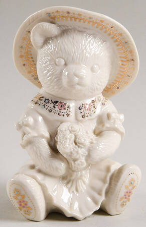 China Jewels Figurines Teddy Bear - Boxed