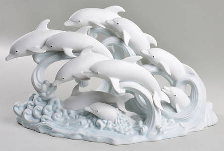 Sea Animals A Gathering Of Dolphins-Without Base - No Box