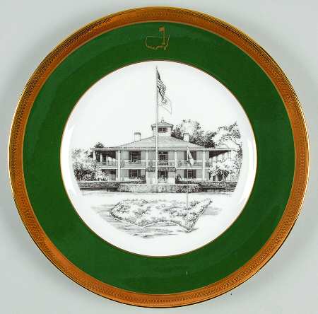 Lenox Commemorative Plates Masters Tournament-Golf  - No Box